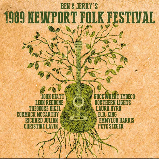 Ben & Jerry'S 1989 Newport Folk Festival - John Hiatt/Leon Redbone/Theodore Bikel/Cormack Mccarthy And Many More - Country/Folk - 3CD