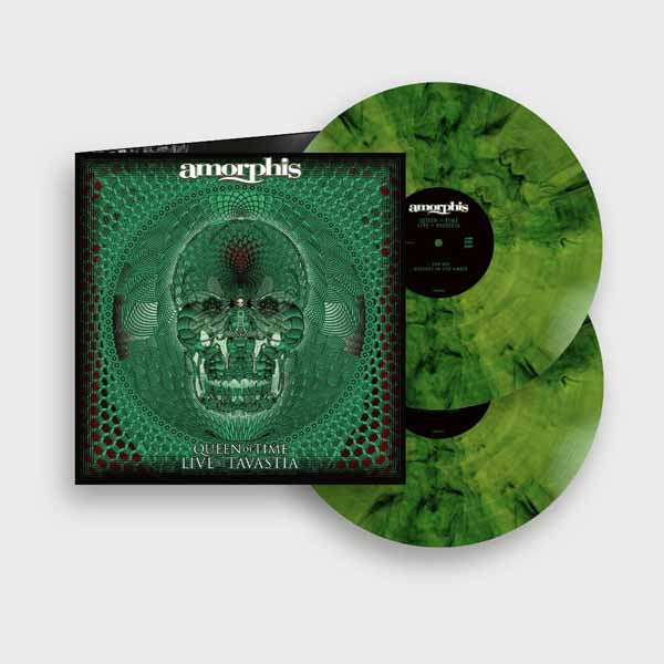 Amorphis - Queen Of Time (Live At Tavastia 2021)(2Lp In Gatefold (Green Marbled)) - Death Metal - DLP