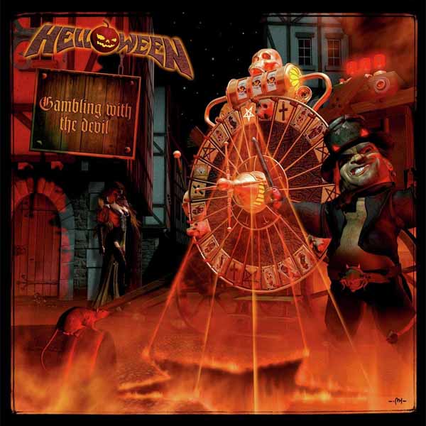 Helloween - Gambling With The Devil(Red Opaque/ Orange/ Black Marbled Vinyl) - Power Metal - LP