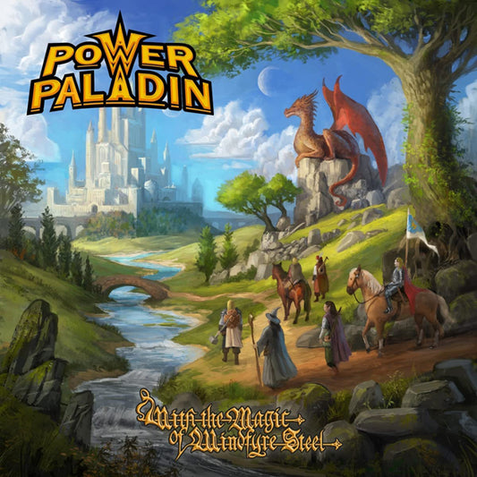 Power Paladin - With The Magic Of Windfyre Steel (Red/White Marble Vinyl) - Power Metal - LP