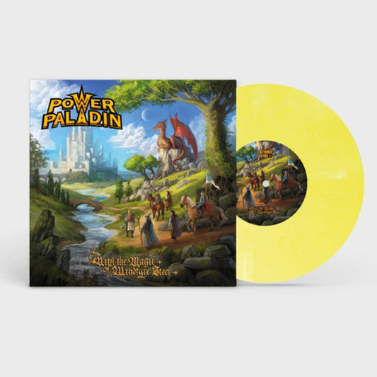 Power Paladin - With The Magic Of Windfyre Steel (White/Orange Marble Vinyl) - Power Metal - LP