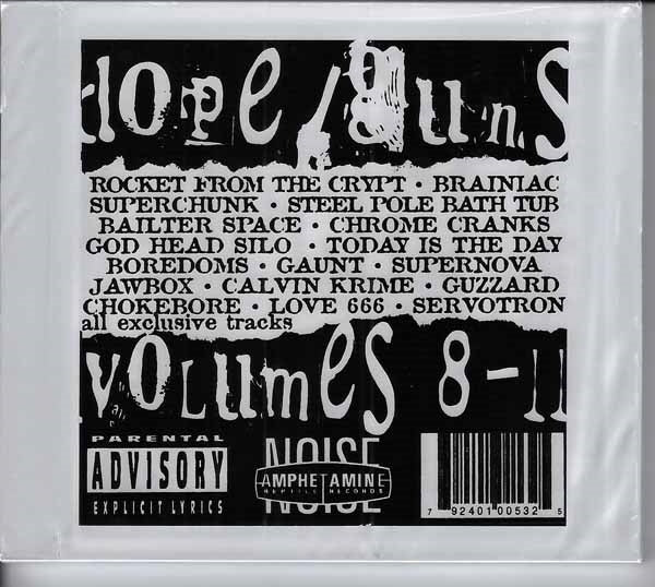 Various Artists - Dope Guns & Fucking In The Streets: Vol. 8-11 - Punk - CD