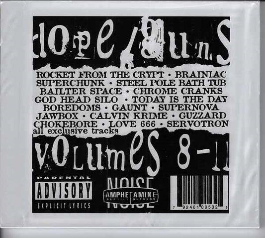 Various Artists - Dope Guns & Fucking In The Streets: Vol. 8-11 - Punk - CD
