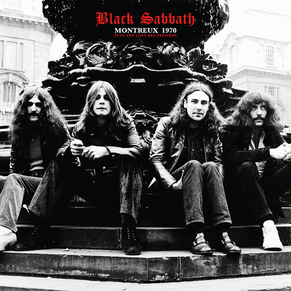 Black Sabbath - Montreux 1970 (Clear W/ Red Splatter Vinyl 2Lp) - Metal - DLP