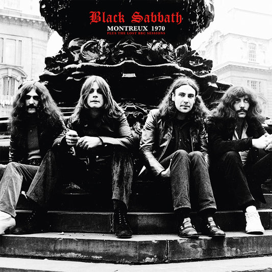 Black Sabbath - Montreux 1970 (Clear W/ Red Splatter Vinyl 2Lp) - Metal - DLP