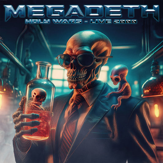 Megadeth - Holy Wars - Live 2000 (Red W/ Black Splatter Vinyl) - Thrash Metal - LP