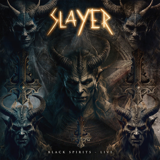 Slayer - Black Spirits - Live (Red W/ Black Splatter Vinyl) - Thrash Metal - LP