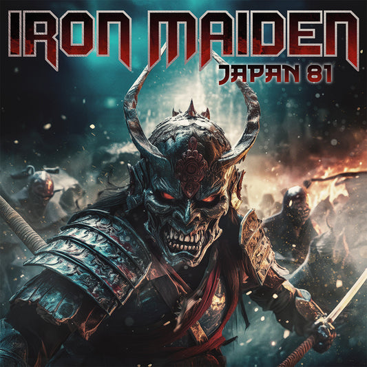 Iron Maiden - Japan 81 (Red W/ White Splatter Vinyl 2Lp) - Metal - DLP