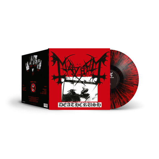 Mayhem - Deathcrush (Gatefold Red/Black Splatter Vinyl) - Black Metal - LP
