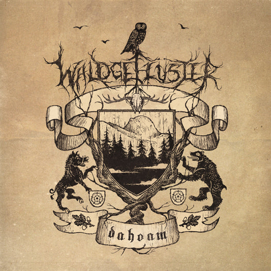 Waldgefluster - Dahoam - Black Metal - DLP
