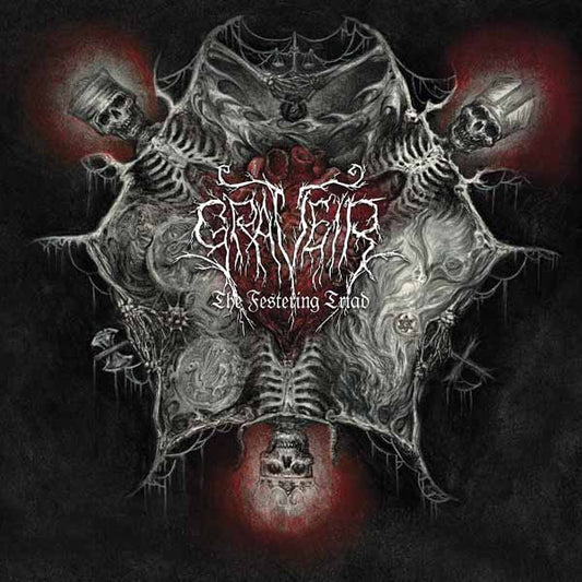 Graveir - The Festering Triad - Black Metal - CDD