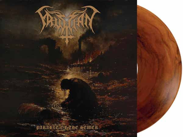 Faustian - Parable Of The Sewer (Orange Black Splatter Vinyl) - Black Metal - LP