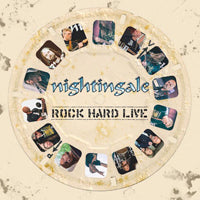 Nightingale - Rock Hard Live (Clear Vinyl) - Prog Rock - LP