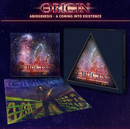 Origin - Abiogenesis - A Coming Into Existence (Limited Die-Cut Slipcase + Poster) - Death Metal - CD