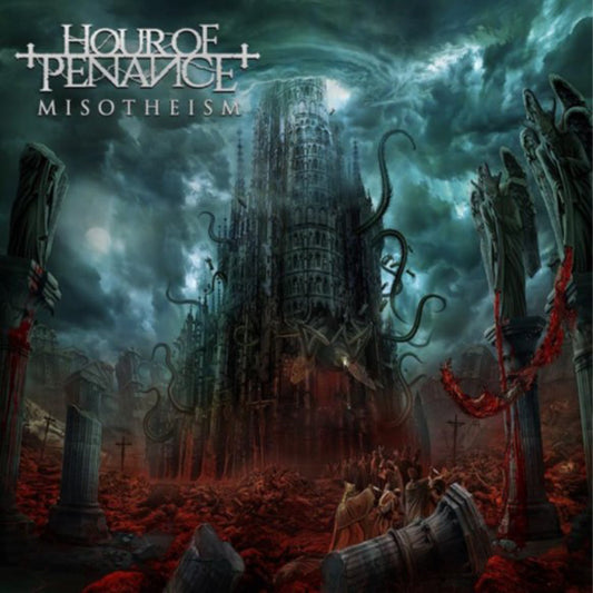 Hour Of Penance - Misotheism (Green Marbled Vinyl) - Death Metal - DLP