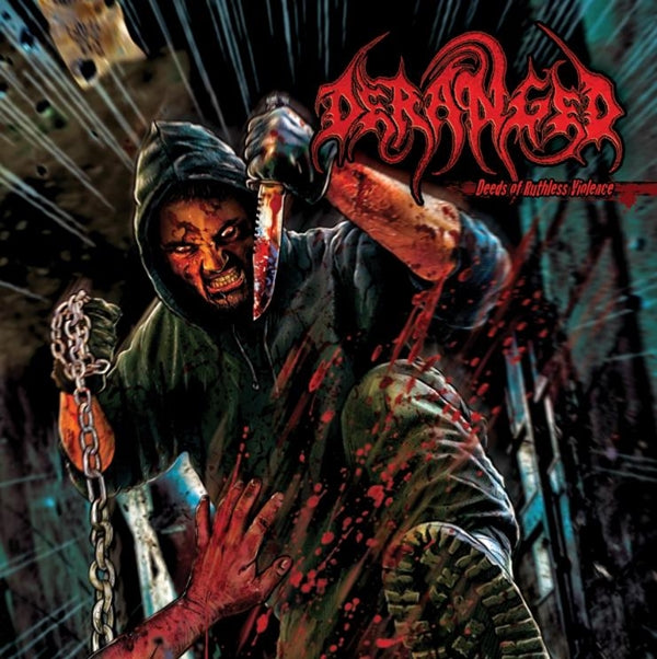 Deranged - Deeds Of Ruthless Violence (Red Smoked Vinyl) - Death Metal - LP