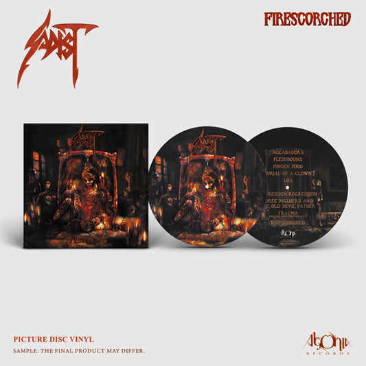 Sadist - Firescorched (Picture Disc) - Death Metal - 12PD