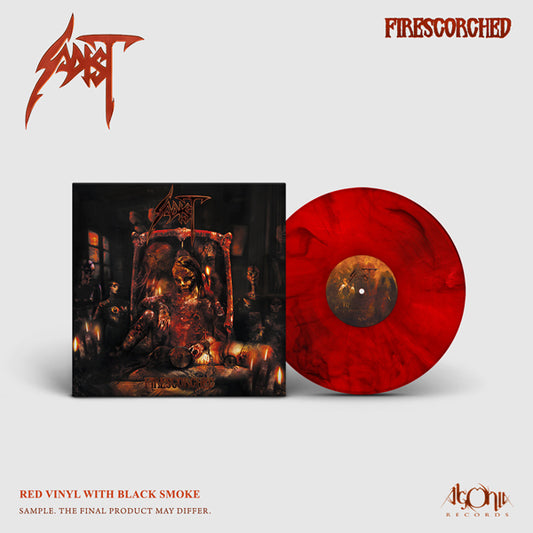 Sadist - Firescorched (Red Smoked Vinyl) - Death Metal - LP