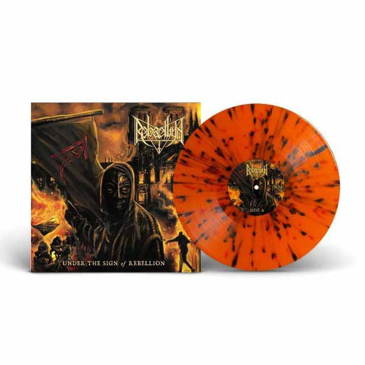 Rebaelliun - Under The Sign Of Rebellion (Orange W/ Black Splatter Vinyl) - Death Metal - LP