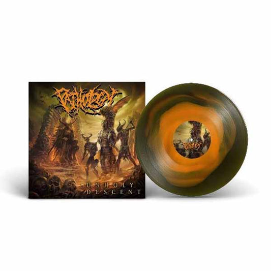 Pathology - Unholy Descent (Green/Orange Vinyl) - Death Metal - LP