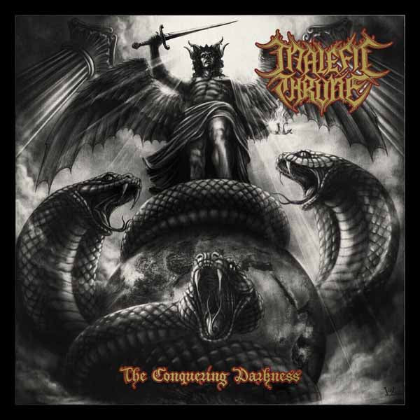 Malefic Throne - The Conquering Darkness (Colour Vinyl) - Doom Metal - LP