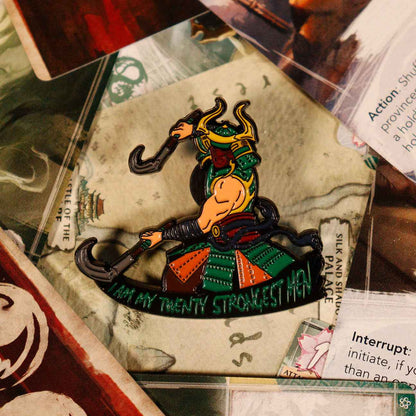 Legend of the Five Rings Limited Edition Yoritomo Pin Badge