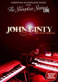 John Ginty - Bad News Travels Live - Jazz - DVD