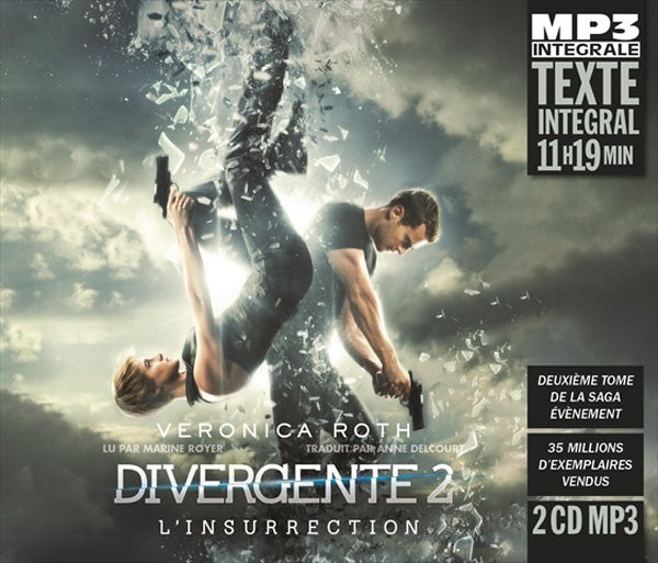 Veronica Roth - Divergente 2 - Lu Par Marine Royer - Rock/Pop - DCD