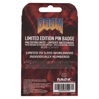 Doom Floppy Disk Pin Badge