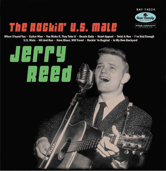 Jerry Reed - The Rockin' U.S. Male (10"+Cd) - Country/Folk - 10