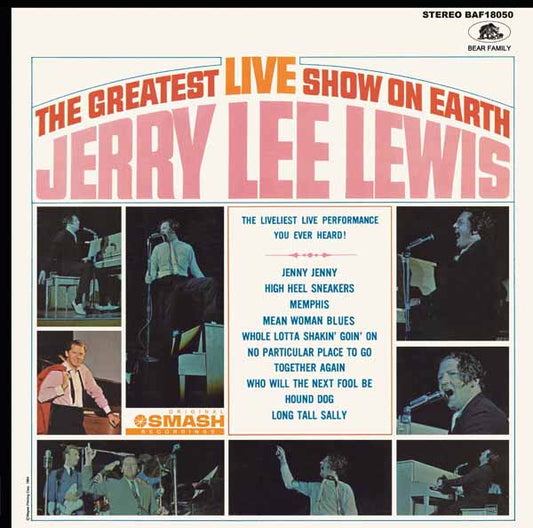 Jerry Lee Lewis - The Greatest Live Show On Earth - Rock/Pop - LP