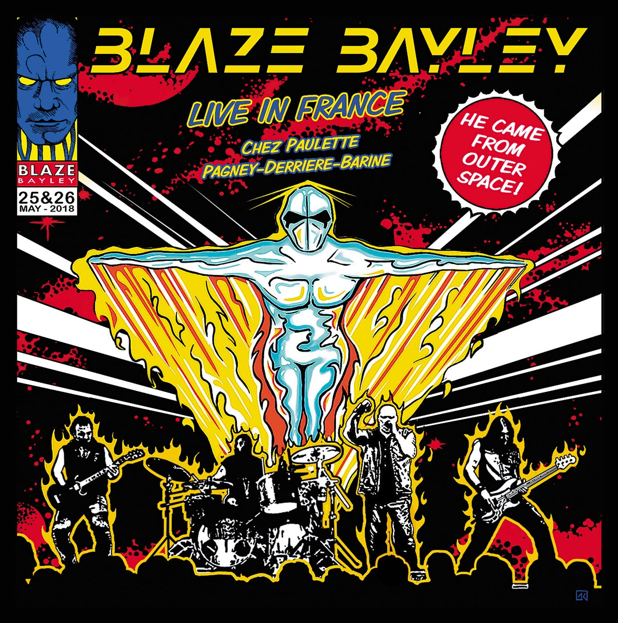 Blaze Bayley - Live In France (2Cd) - Metal - DCD