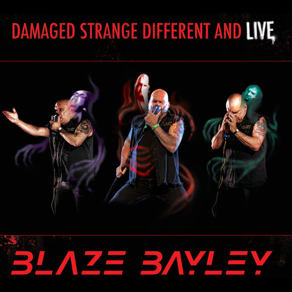 Blaze Bayley - Damaged Strange Different And Live - Metal - CD