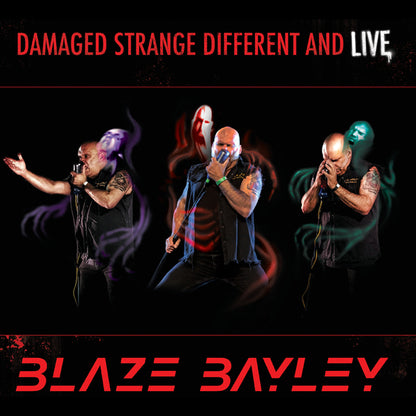 Blaze Bayley - Damaged Strange Different And Live - Metal - Music CD