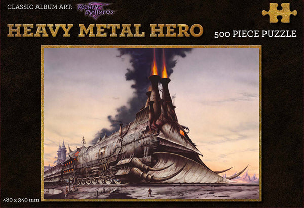 Rodney Matthews - The Heavy Metal Hero (500 Piece Puzzle) - Rock - PUZ