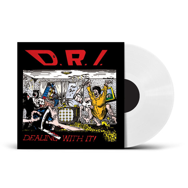 Dri - Dealing With It (Phd Exclusive White Vinyl) - Hardcore - LP