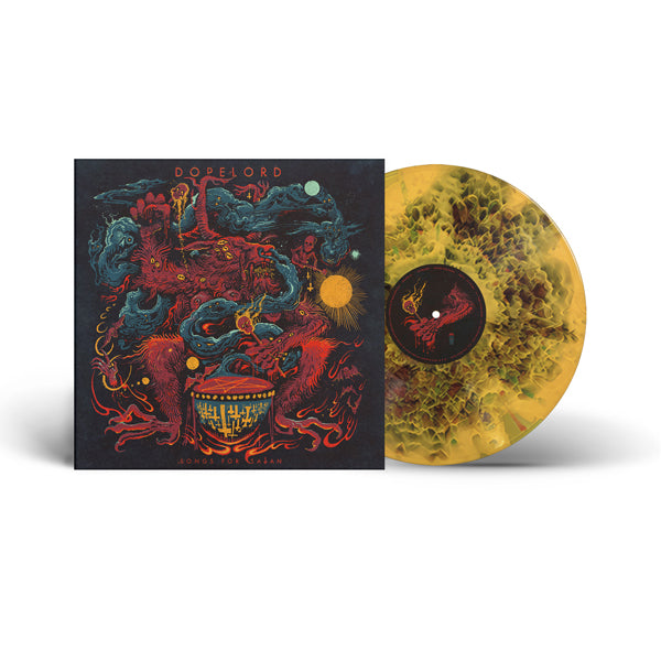 Dopelord - Songs For Satan (Yellow And Black Cloudburst Vinyl) - Stoner Metal/Rock - LP