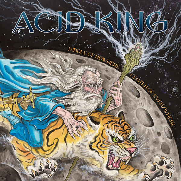 Acid King - Middle Of Nowhere, Center Of Everywhere (Transparent Blue Vinyl 2Lp W/ Screen-Printed Side D) (Rsd 2024) - Stoner Metal/Rock - DLP