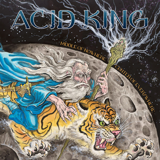 Acid King - Middle Of Nowhere, Center Of Everywhere (Transparent Blue Vinyl 2Lp W/ Screen-Printed Side D) (Rsd 2024) - Stoner Metal/Rock - DLP