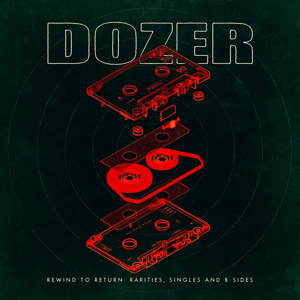 Dozer - Rewind To Return: Rarities, Singles And B-Sides (Transparent Red Vinyl 2Lp) - Stoner Metal/Rock - DLP