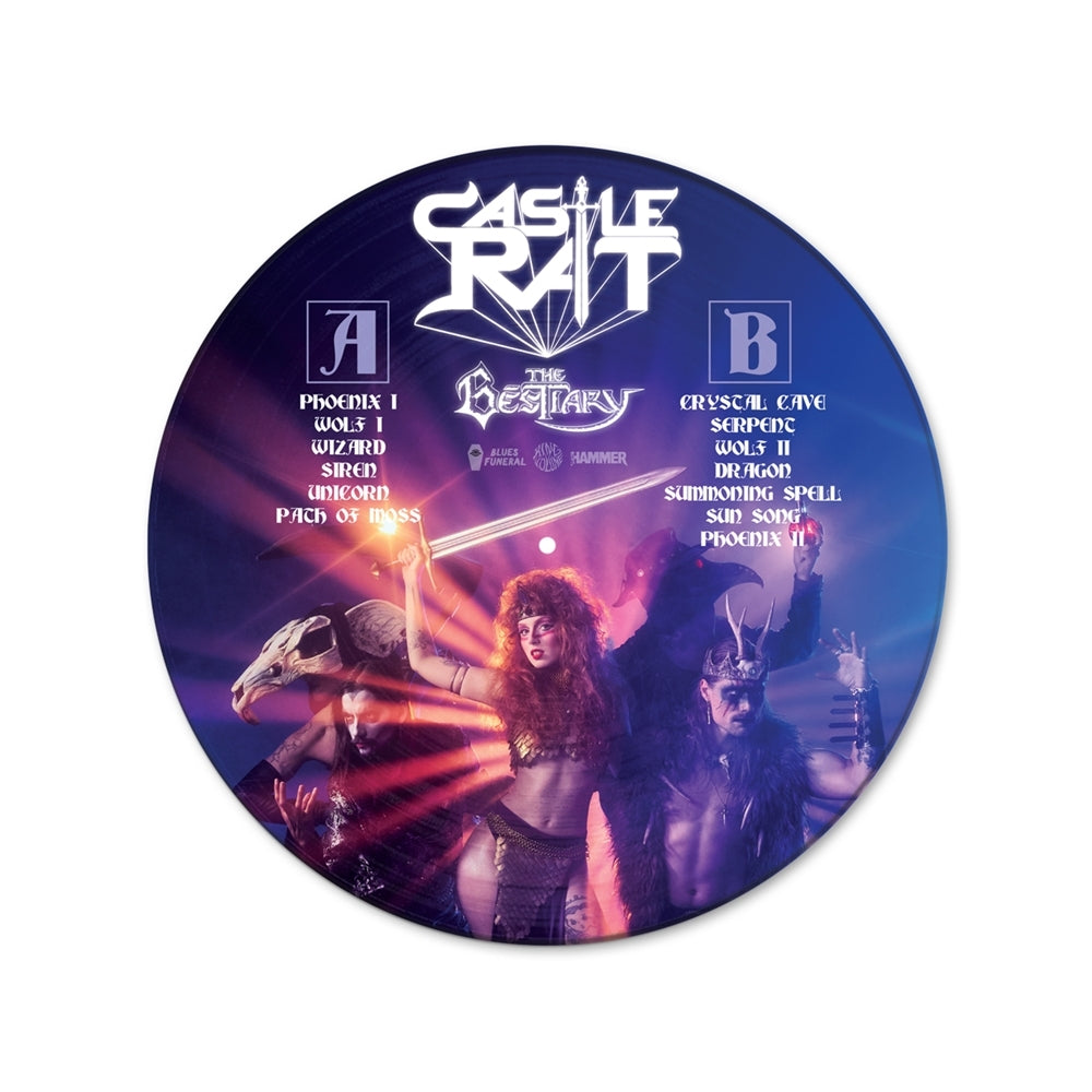 Castle Rat - The Bestiary (Exclusive Limited Picture Disc) - Doom Metal - 12PD