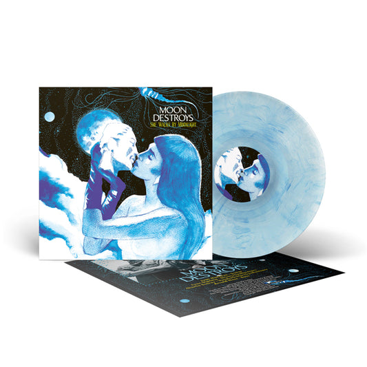 Moon Destroys - She Walks By Moonlight (Transparent Marbled Blue Vinyl) - Rock - LP