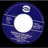 Spanky Wilson - You/Sunshine Of Your Love - Soul/Funk - 7