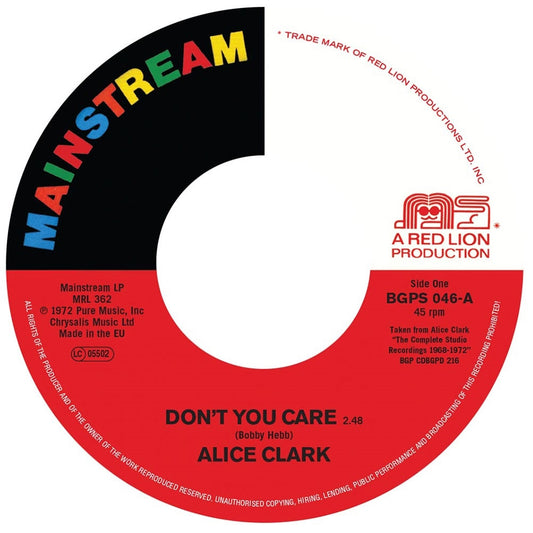 Alice Clark - DonT You Care - Soul/Funk - 7