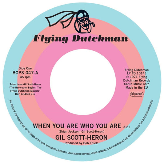 Gil Scott-Heron - When You Are Who You Are - Jazz - 7