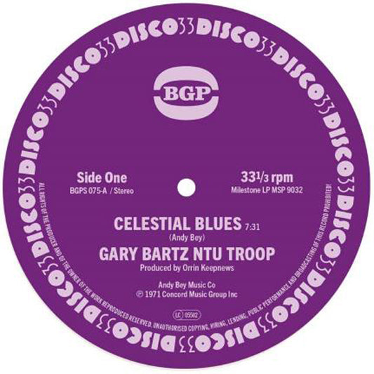 Gary Bartz Ntu Troop - Celestial Blues - Jazz - 7