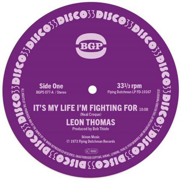 Leon Thomas - ItS My Life IM Fighting For - Rock/Pop - 7