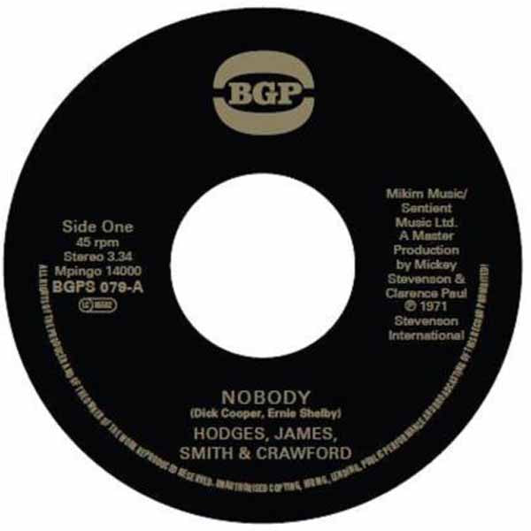 Hodges, James, Smith & Crawford - Nobody - Soul/Funk - 7