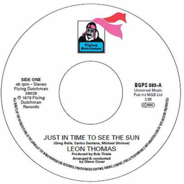 Leon Thomas - Just In Time To See The Sun - Soul/Funk - 7