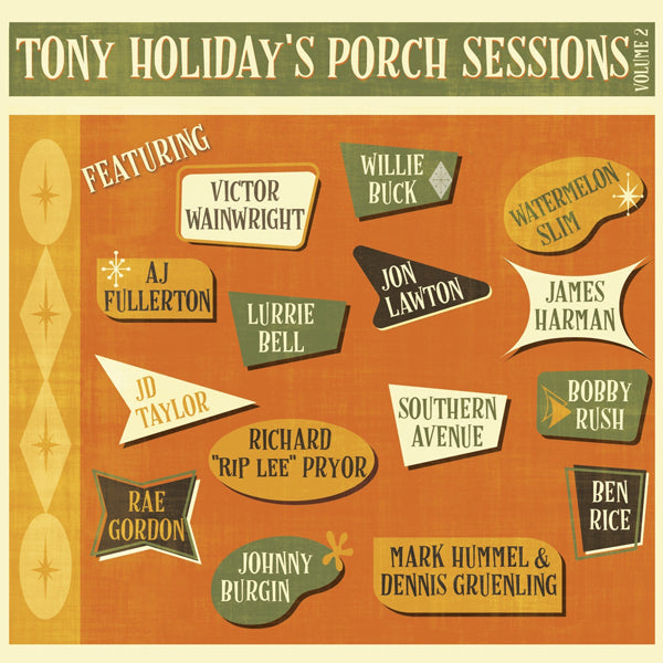 Tony Holiday - Porch Sessions Volume 2 - Blues - CD